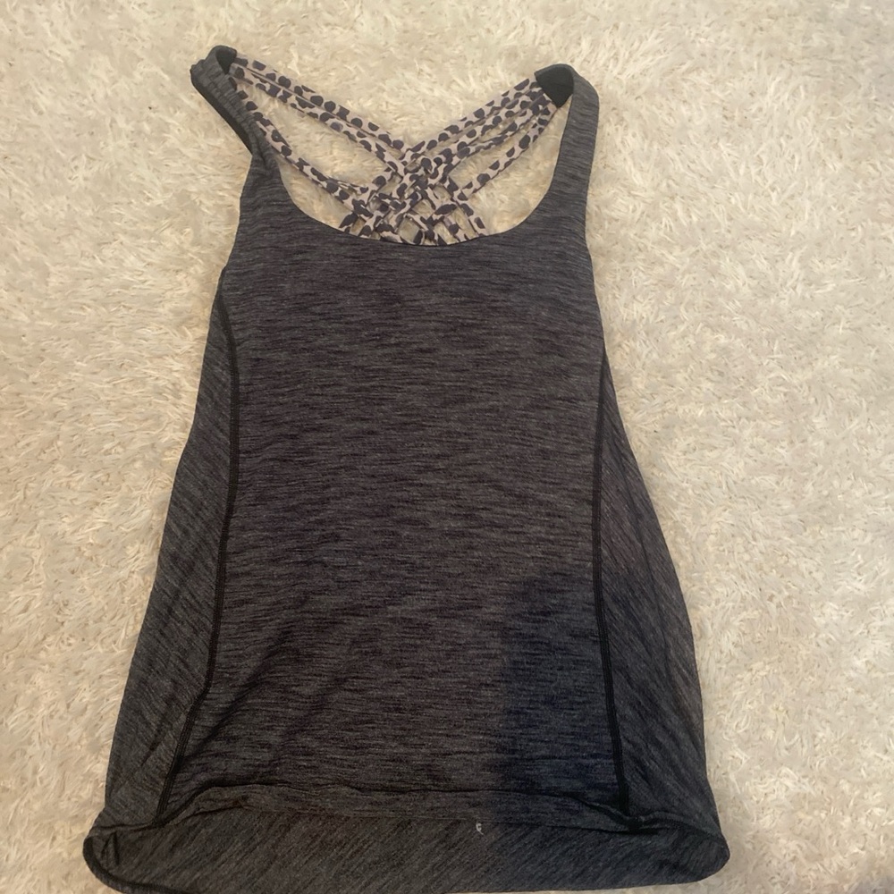 Lululemon tank with sport bra